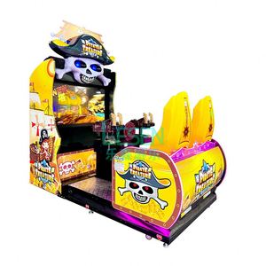เครื่องเกมยิงปืนอาร์เคด 2 ผู้เล่น แบบหยอดเหรียญ ยี่ห้อ Lesen Source Factory รุ่น Amusement วิดีโอจำลองสถานการณ์ - Product Image 1