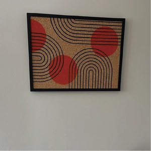Tableau d'affichage rectangulaire décoratif <span class=keywords><strong>en</strong></span> bois moderne - Product Image 6