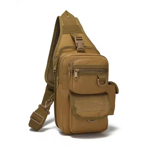 Tactical Chest Bag Multi Functional Crossbody Unisex Outdoor Sports Quick Release Webbing Strap Camouflage Pattern - Product Image 3