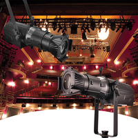 Projecteur LED RGBW 200W/300W pour église et théâtre, DMX512/manuel, type Leko Ellipsoid pour éclairage de scène de concert