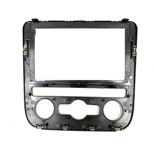 Telaio per Fascia multimediale auto 9 pollici per <span class=keywords><strong>VW</strong></span> <span class=keywords><strong>Scirocco</strong></span> 3 MK3 2008 2009 2010 2011 2012 2013 2014 telaio Audio per auto per <span class=keywords><strong>VW</strong></span> - Product Image 2