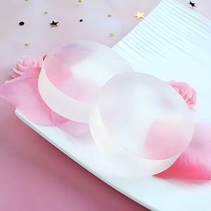 <span class=keywords><strong>Savon</strong></span> nettoyant doux hydratant et blanchissant aux enzymes de cristal Yoni 60g pour les zones intimes des femmes, fait main, transparent, pour le bain - Product Image 4