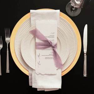 Cartes de <span class=keywords><strong>menu</strong></span> de <span class=keywords><strong>mariage</strong></span> personnalisées avec sceau de cire, marque-places en <span class=keywords><strong>papier</strong></span> mat imprimé, menus de dîner pour la décoration de table de réception de <span class=keywords><strong>mariage</strong></span> - Product Image 2
