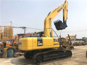 Excavateur sur chenilles Pc220-7 Pc200-7 Komatsu PC200 utilisé de bonne qualité à vendre - Product Image 5