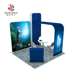 Özel Tasarım Çok Satan Ucuz Sergi Fuar Ekipmanları Promosyon Alüminyum Sergi Standı 3x3 Fuar Teşhir Standı - Product Image 3