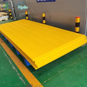 4x8 kích thước lớn/cắt theo kích thước màu đen trắng tùy chỉnh tấm uhmwpe