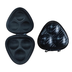 Caja de Almacenamiento para Tenis de Mesa HSD J142, Estuche para 3 Pelotas de Ping-pong, Bolsa Organizadora de Cuero PU Rígido, Accesorios Deportivos para Interiores - Product Image 4
