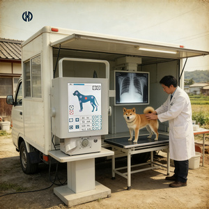 Máquina de Rayos X Portátil para Mascotas, Sistema Digital Ligero de 5.6KW para Atención <span class=keywords><strong>Veterinaria</strong></span> de Emergencia - Product Image 2
