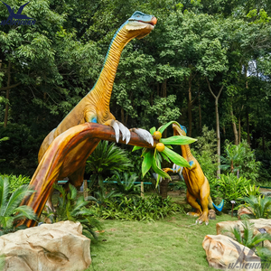 Modèle de <span class=keywords><strong>Therizinosaurus</strong></span> animatronique grandeur nature, dinosaure animatronique réaliste pour parc à thème, exposition et exposition en musée - Product Image 6