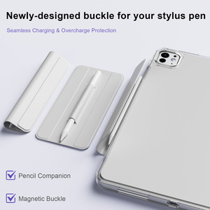 Custodia con supporto multiangolo per 10.9 d'aria <span class=keywords><strong>iPad</strong></span> "/11"(2020/2021/2022/2024/2025) con portamatite [Color lavanda] - Product Image 5