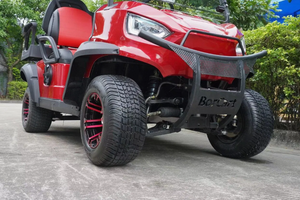 รถกอล์ฟไฟฟ้า 4 ที่นั่ง ได้รับการรับรองมาตรฐาน CE ใหม่ พร้อมแบตเตอรี่ลิเธียม ความเร็ว 30 กม./ชม. ระยะทาง 54 หลุม บรรจุภัณฑ์แบบกำหนดเองได้ - Product Image 4