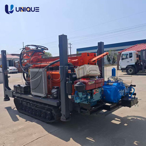Foreuse hydraulique portable diesel UNIQUEMAC pour puits d'eau de 260m à 300m, machine de forage de puits profonds - Product Image 5