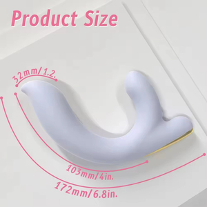 Masajeador Vibrador de Silicona Personal de Doble Punta para Mujer, Tipo Varita - Product Image 3
