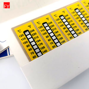 Termómetros de fiebre para niños sensibles al calor, impresión que cambia de Color para refrigerador, controlador de jarra, pegatina de temperatura de acuario - Product Image 6