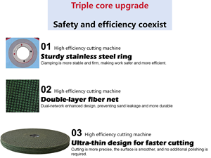 Disque abrasif en céramique 115 mm pour métal et bois, finition lisse, film violet - Product Image 2