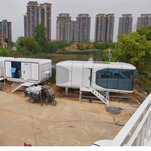 Villa en acier préfabriquée de luxe Belle maison ou <span class=keywords><strong>appartement</strong></span> prêt à l'emploi pour la construction d'hôtels ou d'immeubles de bureaux - Product Image 2