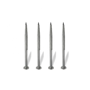 Thép mạ kẽm toàn thân xoắn ốc mặt đất cọc vít nền tảng Neo cho nhà gỗ - Product Image 4