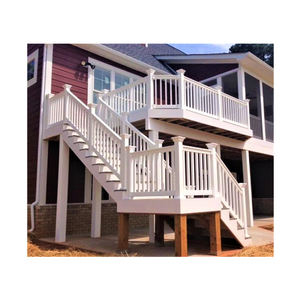 Balustrade de protection d'<span class=keywords><strong>escalier</strong></span> en plastique <span class=keywords><strong>vinyle</strong></span>, plastique et PVC, barrière de sécurité, vente en gros, ° - Product Image 1