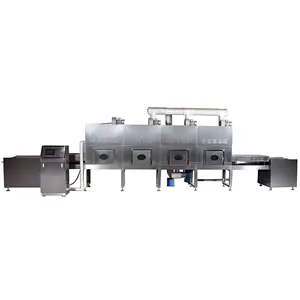 VBJX Industrial Sterilizing Oven Grain Chestnut Tea Mealworms Dried Fish Microwave Tunnel Drying Equipment Dryer Machine