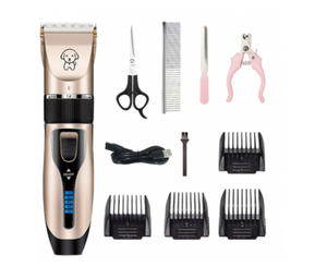 <span class=keywords><strong>Pet</strong></span> điện tóc Cắt thợ cắt tóc mèo và chó <span class=keywords><strong>Pet</strong></span> Nguồn cung cấp cắt móng tay kéo thiết lập vật nuôi Máy cạo râu - Product Image 3