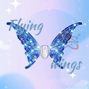 Đồ chơi đèn LED tự chế SamToyCn, trang phục đèn LED, đồ chơi điện phát sáng, bướm LED chuyển động, cánh bướm chuyển động dành cho trẻ em gái chơi nhập vai - Product Image 3