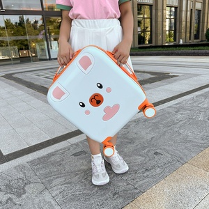 Adorable <strong>Toddler</strong> Travel <strong>Suitcase</strong> Carry on Cute Bear Hard Shell Trolley Box Boy Girl - Product Image 5