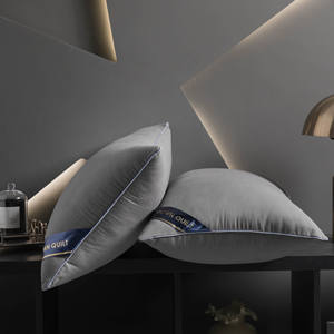 Ensemble de taies d'oreiller <span class=keywords><strong>Erton</strong></span> Hotel 4874cm, paire de taies d'oreiller, noyaux d'oreiller hauts/bas qui ne s'affaissent pas, rembourrage en fibre à neuf trous, fibre de polyester - Product Image 4