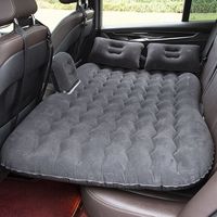 Matelas de voyage gonflable pour voiture au design moderne, support universel pour siège arrière, coussin de camping extérieur, mobilier de maison