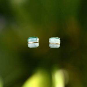 E250-E160-0407L Pendientes de moda de aleación de zinc chapados en oro - Product Image 3