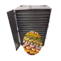 16-laags commerciële fruitdroogmachine voor het drogen van groenten, fruit, vlees, kruiden en jerky - HJ-CM009-16