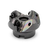 Fraiseuse à face indexable FMA45R, tête d'outil de fraisage CNC pour plaquettes SN12, usinage de haute précision pour acier sur tour
