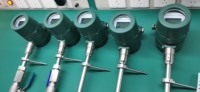 Medidor de Flujo Másico de Gas Térmico Tipo Insertable de Venta Directa de Fábrica con Salida RS485 Modbus y 4-20mA