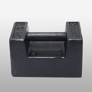 Fabrik-Großhandelspreis Hochpräzise M1 Geschlitzte 25kg 20kg Gusseisen-Blockkalibriertestgewichte - Product Image 5