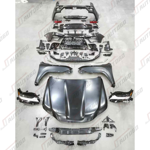 ชุดตัวเครื่องแปลงภายนอกรถยนต์สำหรับ <span class=keywords><strong>Lexus</strong></span> LX570 2008-2018อัพเกรดเป็น2024 LX600กันชนหน้าไฟท้าย - Product Image 6