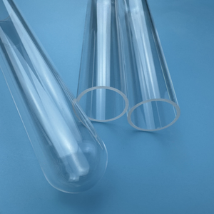 Anpassbare korrosions beständige Hochtemperatur-Labor-Reagenzglas-Biege schweiß verarbeitung mit klarem Quarz verfügbar - Product Image 2