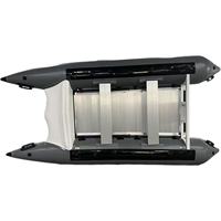 Bateau à moteur à grande vitesse en fibre de verre CE, catamaran, bateau gonflable de course