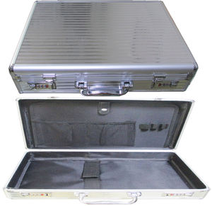 Maletín de Aluminio para <span class=keywords><strong>Herramientas</strong></span>, Maleta de Viaje con Compartimento para Portátil, Maletín de Aluminio con Candado Numérico - Product Image 3