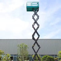 Plateforme élévatrice mobile à ciseaux SWSL1614HD 16m, plateforme de travail aérienne électrique hydraulique, petit élévateur de marchandises
