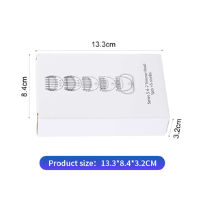 Accessorio per regolabarba per rasoi elettrici <span class=keywords><strong>Braun</strong></span> <span class=keywords><strong>serie</strong></span> 5, <span class=keywords><strong>6</strong></span> e 7, compatibile con rasoi elettrici 5018s, 5020s, 6075cc - Product Image 6