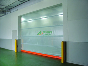 Puerta Enrollable de <span class=keywords><strong>PVC</strong></span> de Acción Rápida Automática, <span class=keywords><strong>Persiana</strong></span> Industrial de Alta Velocidad para Entrada de Almacén, Solución Duradera y Segura, <span class=keywords><strong>Precio</strong></span> - Product Image 3