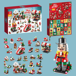 Venta al por mayor 22 juguetes caja <span class=keywords><strong>de</strong></span> regalo <span class=keywords><strong>de</strong></span> Navidad para niños Mini animales Squishies 24 días <span class=keywords><strong>calendario</strong></span> <span class=keywords><strong>de</strong></span> <span class=keywords><strong>Adviento</strong></span> con revestimiento UV impresión en relieve - Product Image 4