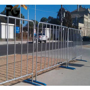 Kalabalık kontrol barikat trafik güvenliği bariyeri Metal bariyer - Product Image 2