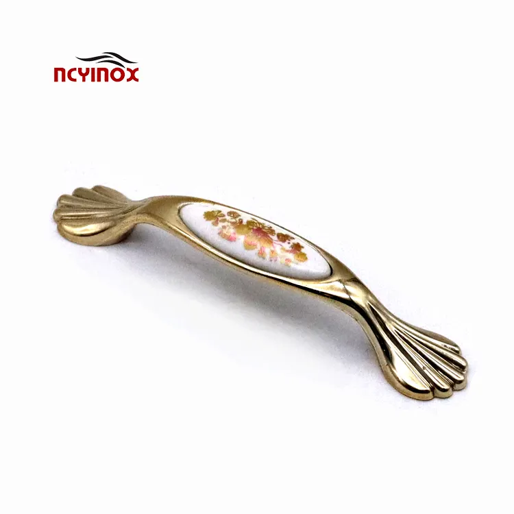 Manijas de muebles clásicos de Diseño Popular, Hardware de cerámica antigua, manija moderna para puerta de cocina, muebles