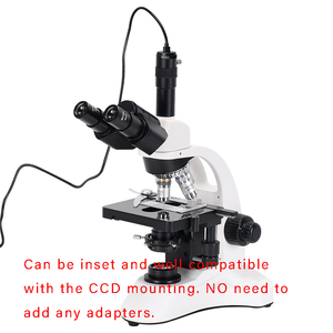 Cámara de <span class=keywords><strong>Microscopio</strong></span> USB2.0 Tipo-C de 5MP con Adaptador <span class=keywords><strong>Ocular</strong></span> Integrado de 0.5X, <span class=keywords><strong>Ocular</strong></span> Digital Electrónico de Alta Definición para <span class=keywords><strong>Microscopio</strong></span> Estéreo Biológico - Product Image 2