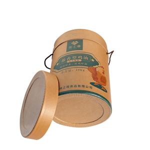 Envase de Papel Kraft Biodegradable CH para Aceite de Cocina Sólido |   A prueba de fugas |   Tamaños Personalizados - Product Image 5