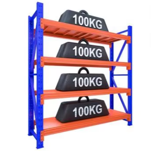 Depolama rafı orta ağırlık ağır depo hafif kombinasyon kalınlaşmış demir raf - Product Image 2