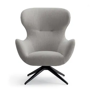2023 फैक्टरी मूल्य सुरुचिपूर्ण कुर्सी स्टैंड के साथ क्लासिक आरामदायक उच्च गुणवत्ता कमरे में रहने वाले फर्नीचर असबाब कपड़े आराम कुर्सी