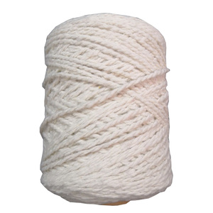 Chất lượng tốt kết thúc mở <span class=keywords><strong>2</strong></span> ply ma sát quay tái chế bông và <span class=keywords><strong>Polyester</strong></span> tẩy trắng sợi cho lau - Product Image 1