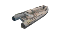 Bateau à côtes en aluminium certifié CE Huihao ALU 3.6m avec Orca Hypalon approuvé par l'Europe