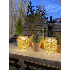 Lámpara Solar de Jardín, Luz LED Impermeable para Exteriores, Linterna Tejida a Mano con Energía Solar para Patio, Césped, Camping, Jardín, Villa - Product Image 2